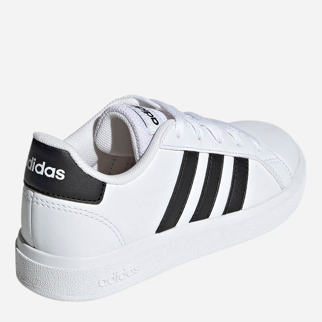Підліткові кеди для хлопчика adidas GW6511 35 Білі (4065427859354) - зображення 7