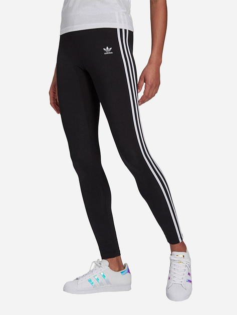 Legginsy sportowe damskie adidas H09426 36 Czarne (4064054657678) - obraz 1