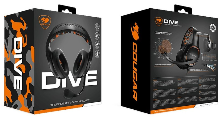 Навушники Cougar Dive Black (CGR-P50O-250) - зображення 9