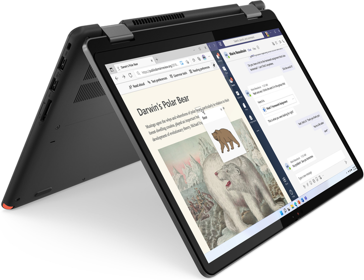 Ноутбук 13.3" Lenovo 13w Yoga Gen 2 4G/LTE AMD Ryzen 5 7530U RAM 8GB SSD 512GB 14час батарея Win11 (UKR) - изображение 7