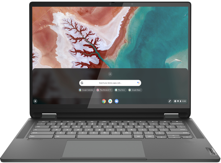 Ноутбук 14" Lenovo IdeaPad Flex 5 Chrome 14IAU7 Intel Core i3-1215U RAM 8GB SSD 256GB 10год батарея Chrome OS (UKR) - зображення 2
