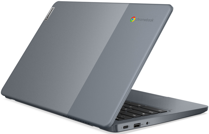 Ноутбук 14" Lenovo IdeaPad Slim 3 Chromebook (14IAN8) Intel Core i3-N305 RAM 8GB eMMC 128GB 10год батарея ChromeOS Алюмінієвий корпус (UKR) - Б/В - зображення 8