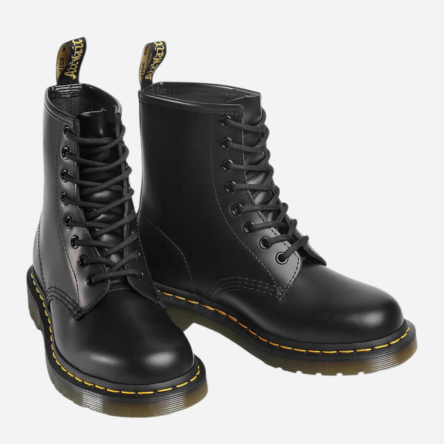 Жіночі берці високі Dr. Martens 1460 Smooth 11822006 37 Чорні (800090828535) - зображення 3