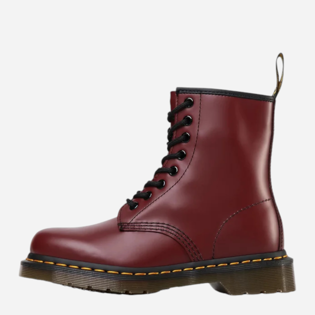 Жіночі берці високі Dr. Martens 1460 Smooth 11822600 36 Бордові (800090827682) - зображення 5