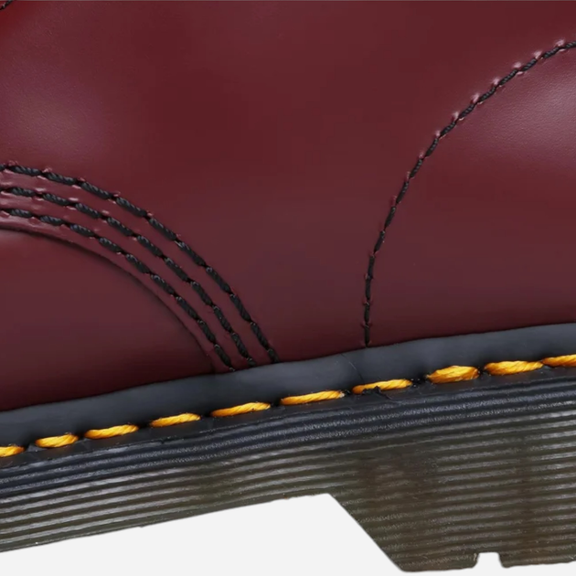 Жіночі берці високі Dr. Martens 1460 Smooth 11822600 36 Бордові (800090827682) - зображення 8