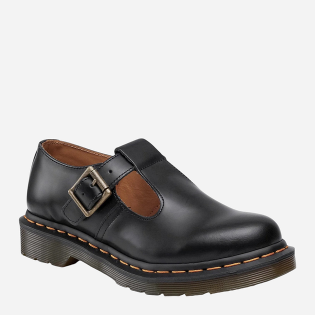 Жіночі туфлі Мері Джейн зі шкіри Dr. Martens Polley 14852001 37 Чорні (0883985498259) - зображення 2