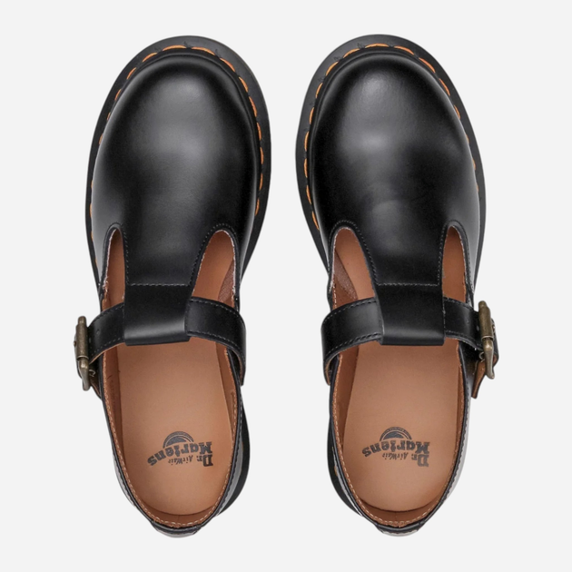 Жіночі туфлі Мері Джейн зі шкіри Dr. Martens Polley 14852001 40 Чорні (883985498280) - зображення 5