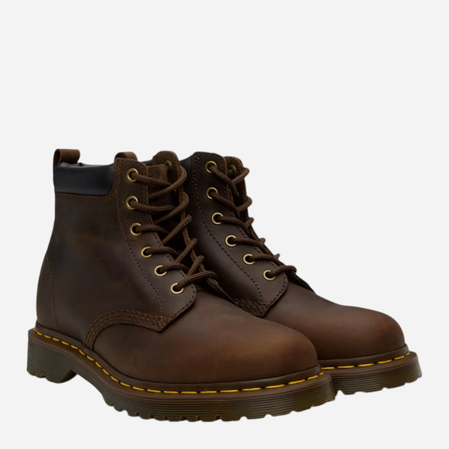 Чоловічі черевики Dr. Martens Gaucho Crazy Horse 24282207 41 Темно-коричневі (0190665154221) - зображення 2