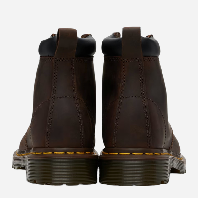 Trzewiki męskie skórzane Dr. Martens Gaucho Crazy Horse 24282207 44 Ciemnobrązowe (190665154276) - obraz 4