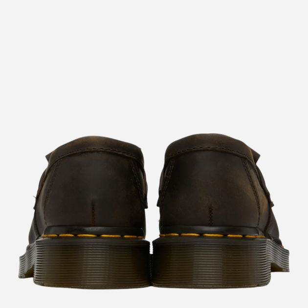 Чоловічі лофери зі шкіри Dr. Martens Adrian Crazy Horse 30917201 45 Темно-коричневі (190665589375) - зображення 4