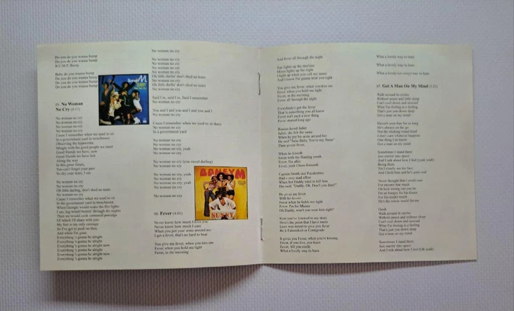 Boney M – Take The Heat Off Me (1976) Audio CD (импорт, буклет) - изображение 5