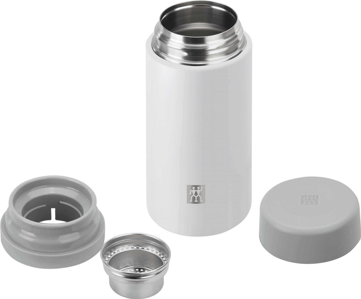 Pojemnik termiczny Zwilling Thermo z zaparzaczem do herbaty 420 ml Biały (4009839534034) - obraz 5