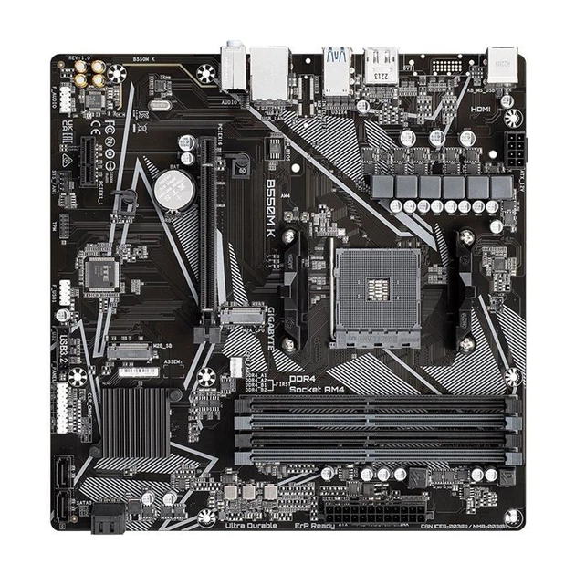 Материнська плата Gigabyte B550M K Socket AM4 ( microATX ) - зображення 4
