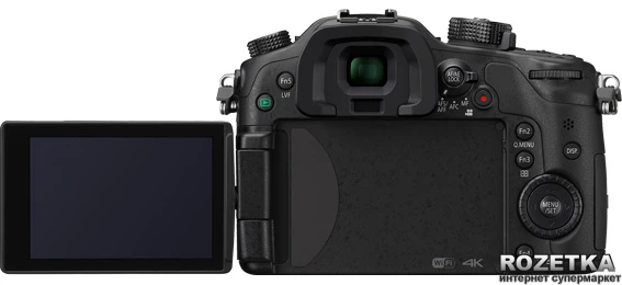 Фотоапарат Panasonic Lumix DMC-GH4 Body Black (DMC-GH4EE-K) купити
