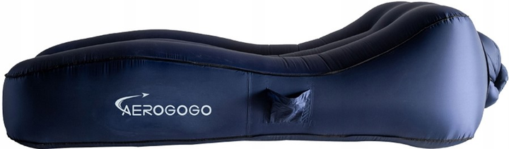 Materac samopompujący turystyczny Aerogogo Air Lounger CL1 Blue (6975272630269) - obraz 1