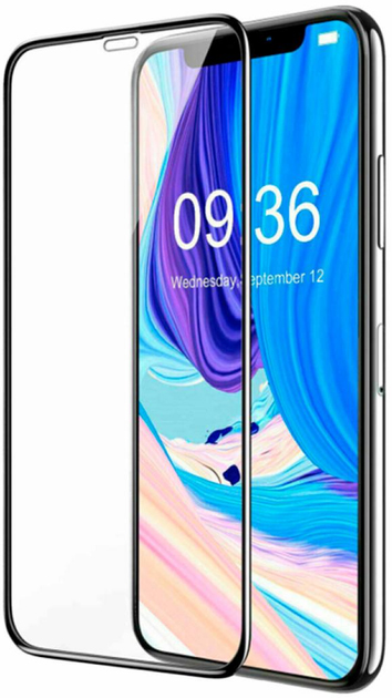 Szkło ochronne Breezy Premium Sapphire dla Apple iPhone Xs Max/11 Pro Max Black (BRGLIPH11PROMAX) - obraz 1