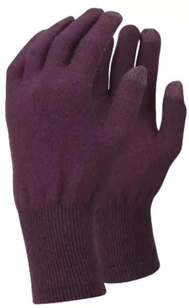 Рукавички Trekmates Merino Touch Glove S Blackcurrant - зображення 1