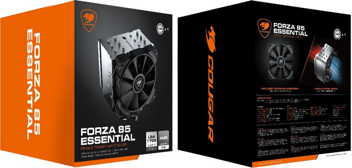 Кулер для процесора Cougar Forza 85 Essential (CGR-FZAE85) - зображення 6
