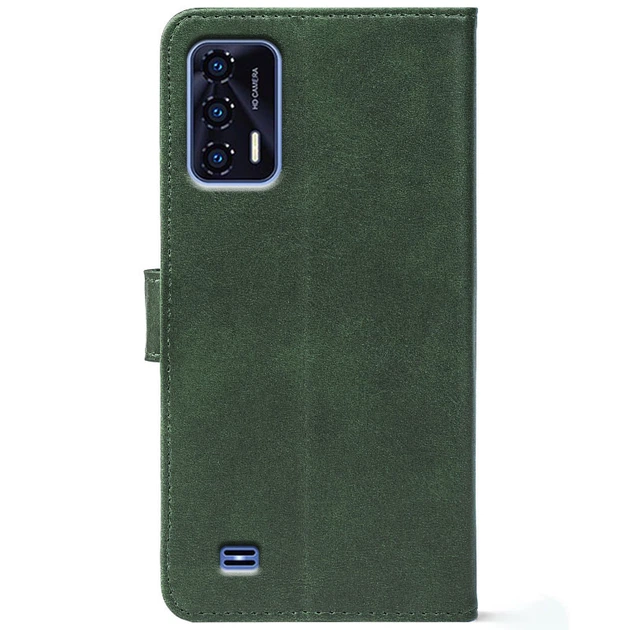 Чохол-книжка Crazy Horse Clasic для Oukitel C31 Dark Green (Front) (60505) - зображення 3