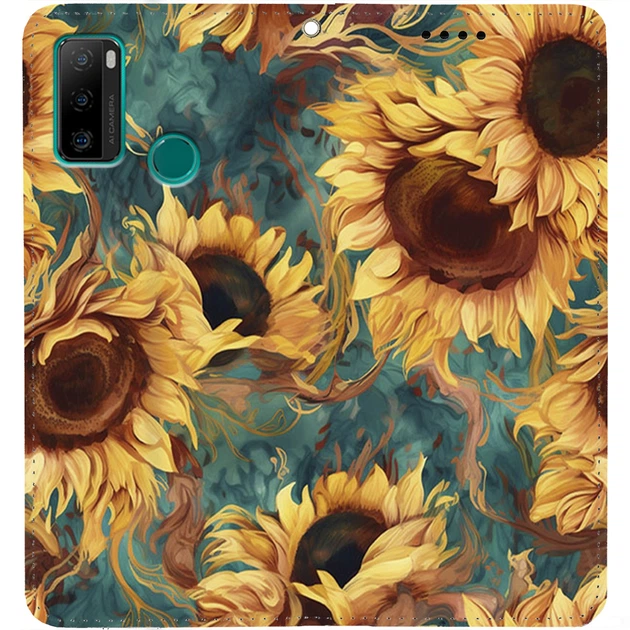 Чохол-книжка BoxFace для Ulefone Note 10P Соняшники (60113) - Фото 3 Чохол-книжка BoxFace для Ulefone Note 10P Соняшники (60113) - изображение 3