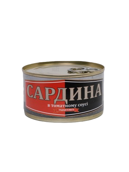 Сардина в томатном соусе Рыбацкая Артель 230 г - Фото 1 Сардина в томатном соусе Рыбацкая Артель 230 г - изображение 1