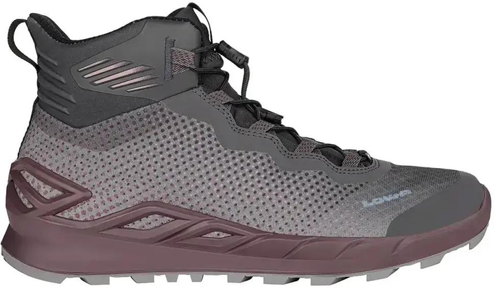 Черевики з Gore-Tex Lowa Merger GTX MID W 37.5 Rose-Black - зображення 1