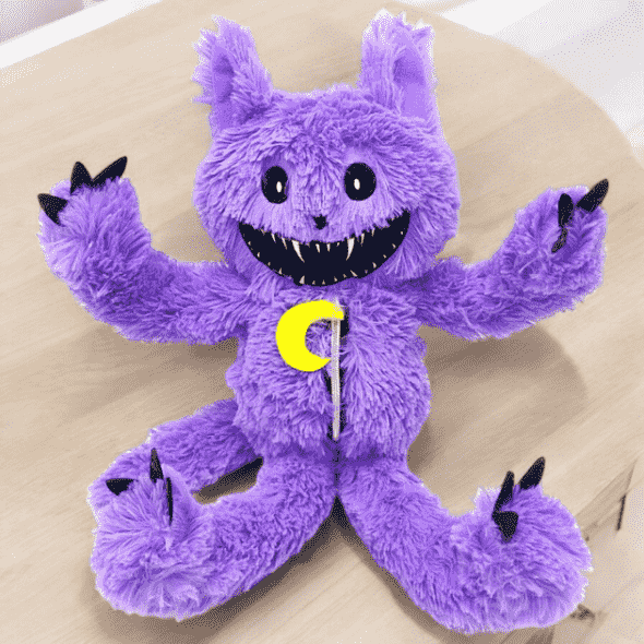 М'яка іграшка ToyCloud Кіт Дремот (Catnap), 50 см 00517-941 - Фото 5 М'яка іграшка ToyCloud Кіт Дремот (Catnap), 50 см 00517-941 - зображення 5