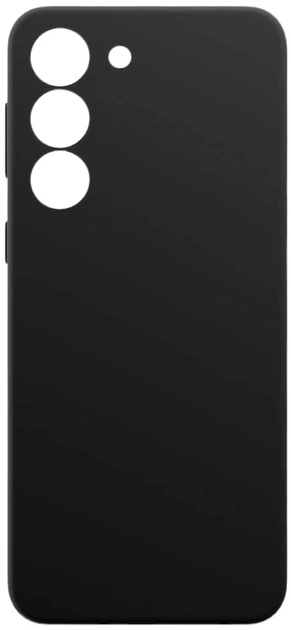 Панель 3mk Silicone Case для Samsung Galaxy S23+ 5G Black (5903108499279) - зображення 10
