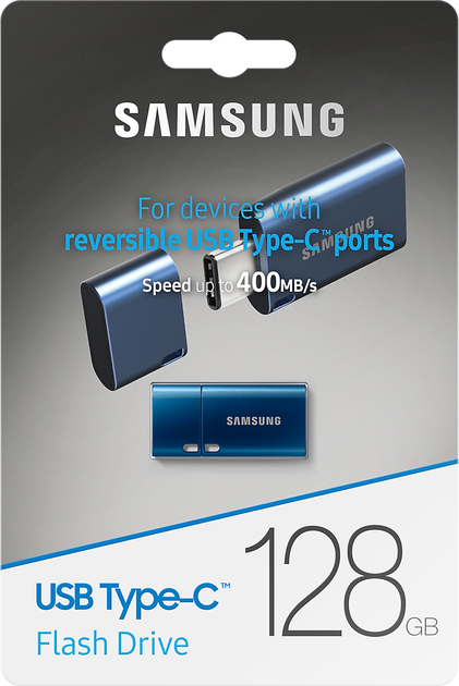 Флеш память USB Samsung 128GB USB Type-C Blue (MUF-128DA/APC) - изображение 9