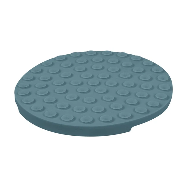 Коврик для слизывания и медленного питания WAUDOG Silicone, 211х211х30 мм, серый - Фото 4 Коврик для слизывания и медленного питания WAUDOG Silicone, 211х211х30 мм, серый - изображение 4