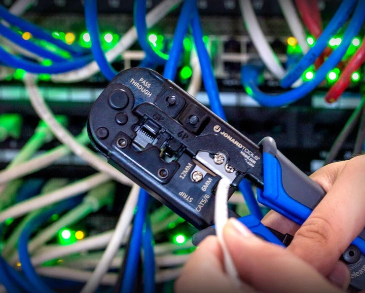 Кримпер для обжимки сквозных коннекторів RJ45 Jonard UC-4569 - изображение 9