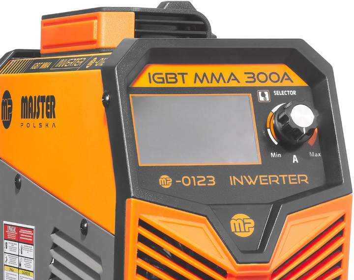 Інверторний зварювальний апарат 300A MMA TIG IGBT Majster Polska - зображення 7