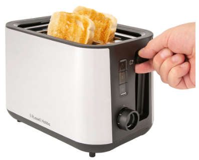 Тостер RUSSELL HOBBS 27390-56 Heaton Brushed 2Slice Toaster (25210036001) - изображение 6