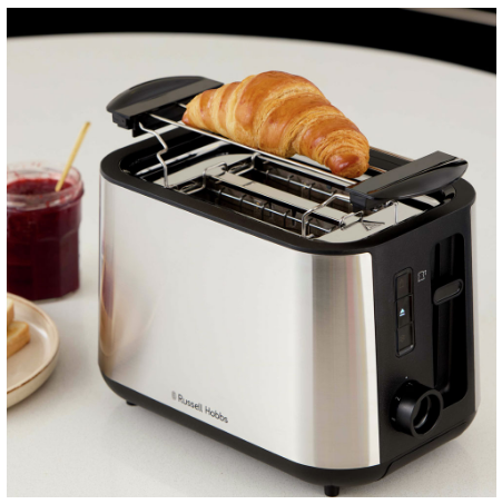 Тостер RUSSELL HOBBS 27390-56 Heaton Brushed 2Slice Toaster (25210036001) - изображение 8