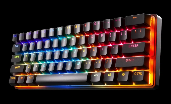 Бесроводная игровая механическая клавиатура SteelSeries Apex Pro Бесроводная игровая механическая клавиатура SteelSeries Apex Pro
