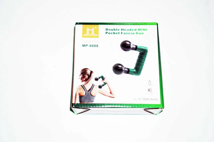 Масажер вібромасажер для м'язів акумуляторний Massage AMP-8808 - зображення 6