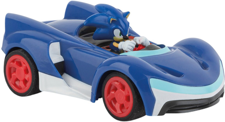 Samochód zdalnie sterowany Carrera Team Sonic Racing Mini RC - Sonic (9003150143260) - obraz 1