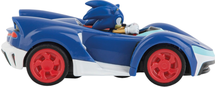 Samochód zdalnie sterowany Carrera Team Sonic Racing Mini RC - Sonic (9003150143260) - obraz 4