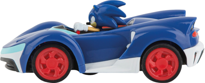 Samochód zdalnie sterowany Carrera Team Sonic Racing Mini RC - Sonic (9003150143260) - obraz 5