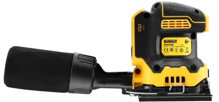 Орбітальна шліфувальна машина DeWalt 18 В DCW200NT (5054905284121) - зображення 2