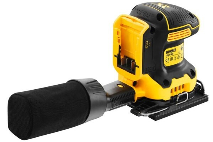 Орбітальна шліфувальна машина DeWalt 18 В DCW200NT без акумулятора та зарядного пристрою (5054905284121) - зображення 3