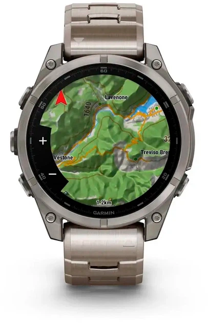 Смарт-часы Garmin fenix 8 47mm AMOLED Sapphire Titanium with