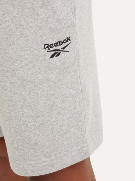 Шорти короткі чоловічі Reebok Identity Smal 100202834 L Сірі (1200143504239) - зображення 4