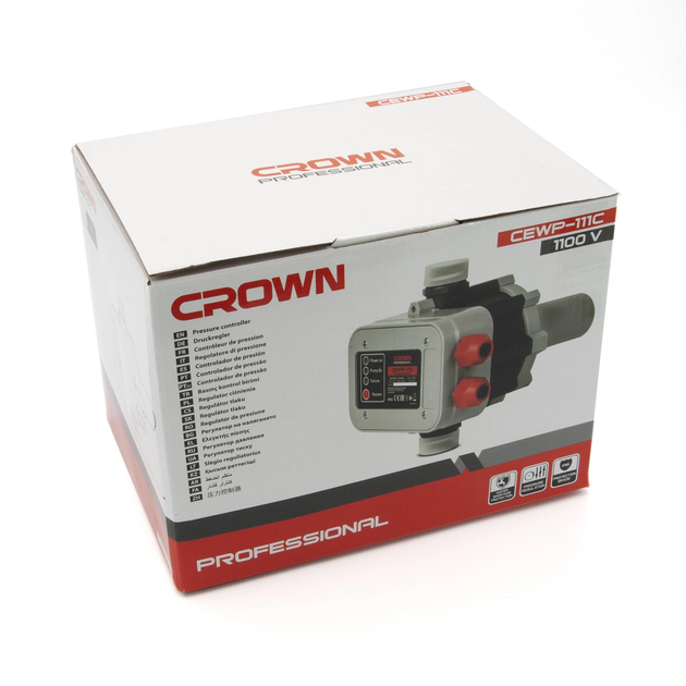 Контролер тиску CROWN CEWP-111C - Фото 4 Контролер тиску CROWN CEWP-111C - зображення 4