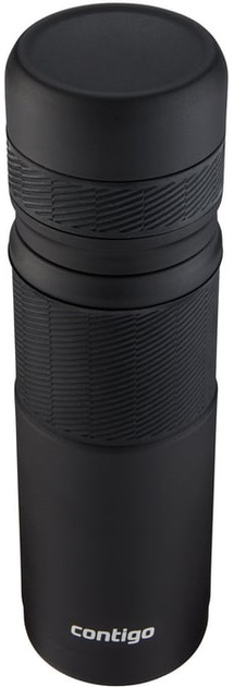 Termos Contigo Thermalock Black Matte 740 ml (840276159855) - obraz 3