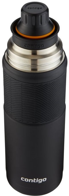 Termos Contigo Thermalock Black Matte 740 ml (840276159855) - obraz 4