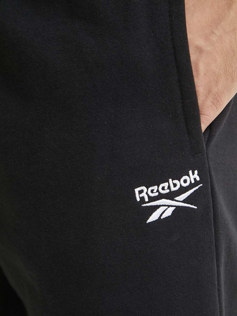 Шорти короткі чоловічі Reebok Identity Smal 100202826 2XL Чорні (1200143503959) - зображення 4