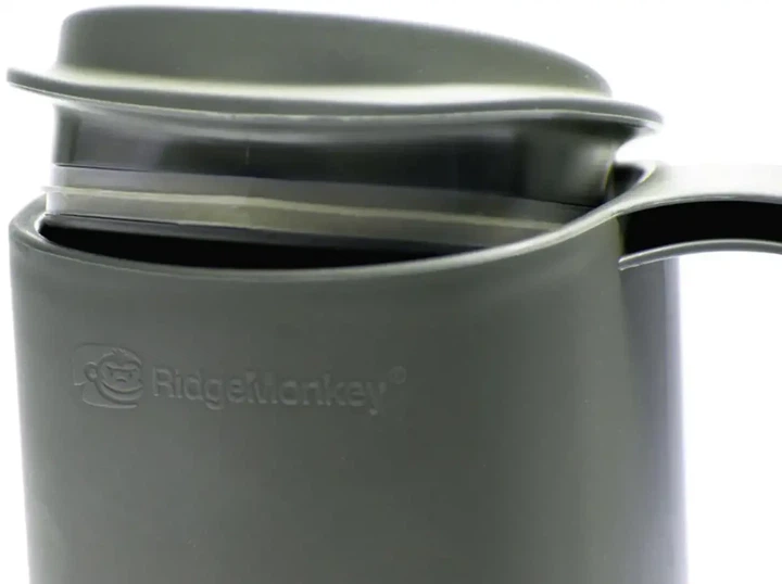 Термокружка RidgeMonkey ThermoMug 400ml, зелёный, 130x120x90 мм (9168.00.81) - Фото 3 Термокружка RidgeMonkey ThermoMug 400ml, зелёный, 130x120x90 мм (9168.00.81) - изображение 3