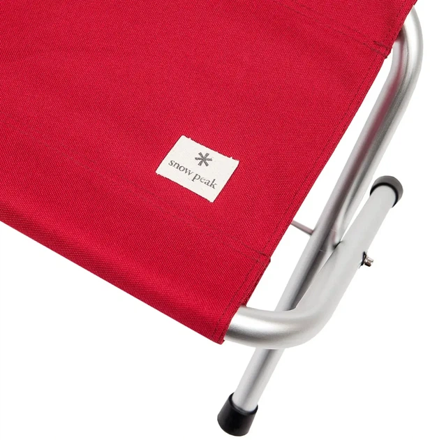 Лава Snow Peak LV-071rd Folding Bench колір red - зображення 3