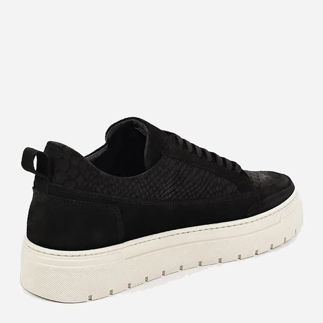 Sneakersy męskie skórzane Antony Morato MMFW01623LE300005-9000 45 Czarne (8052136481750) - obraz 3